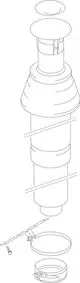 BOSCH-Dachdurchfuehrung-DN80-125-DO-konz-sw-7736700084 gallery number 1